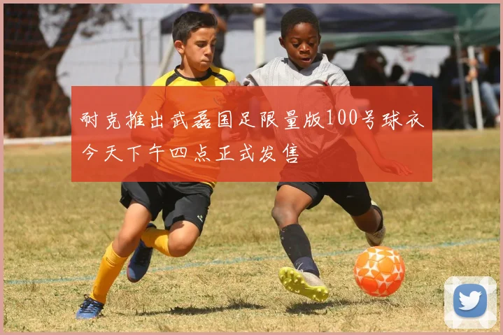 耐克推出武磊国足限量版100号球衣今天下午四点正式发售